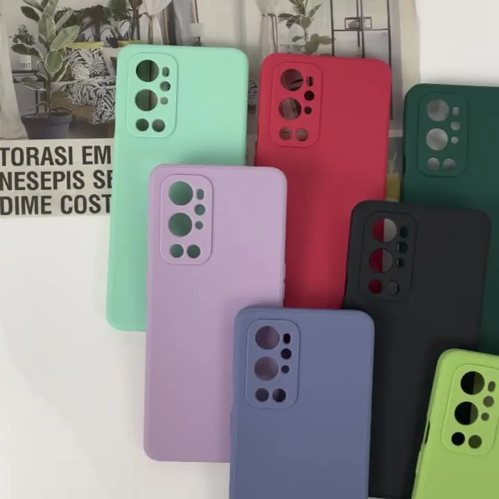 Cheap Back Cover For Oneplus 6 7 8T 9 Pro All Inclusive Soft TPU Matte Mobile Phone Case Shockproof Full Protective Case