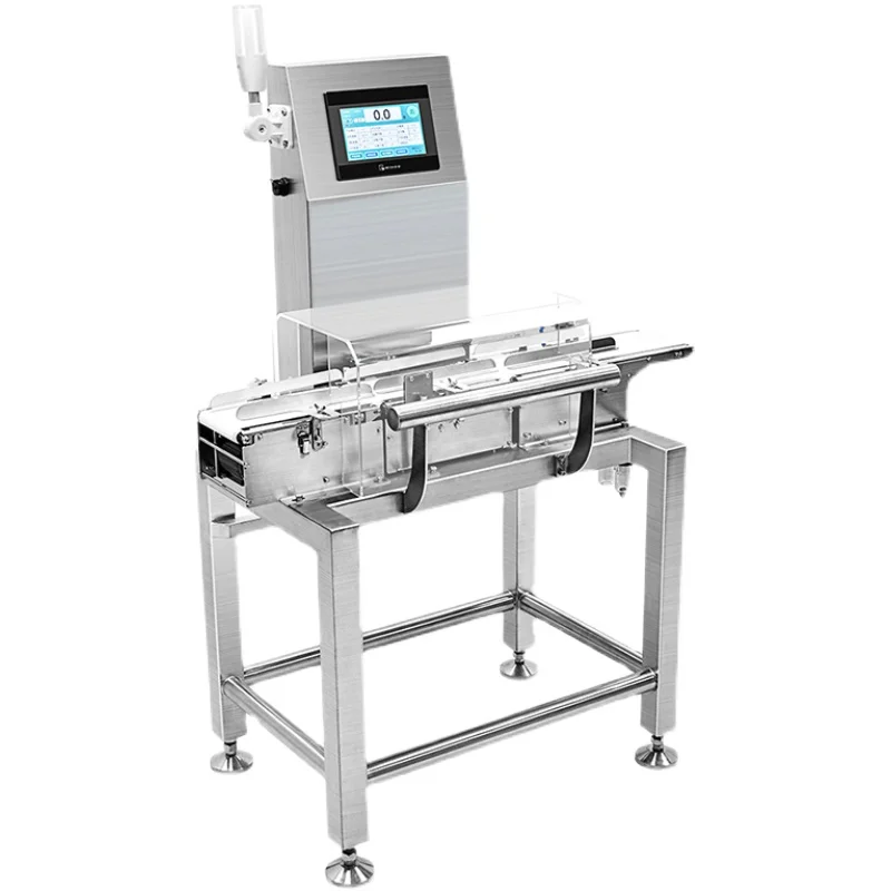 Online automatic weighing machine Food factory assembly line dynamic electronic weighing machine Weight weighing and sorting mac