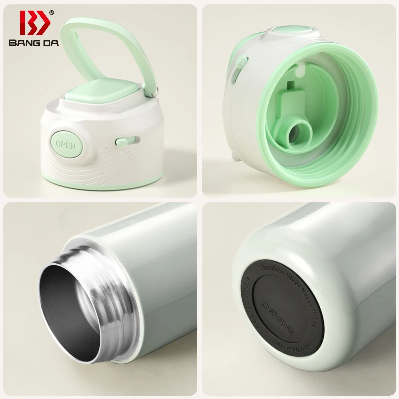 Bounce bottle OEM ODM  Thermos drinking bottle Insulated Tumbler stainless steel 350ml/450ml