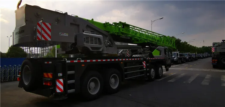 Захват грузового крана 4-оружия грузовик с краном 80 тонн ZOOMLION ZTC800