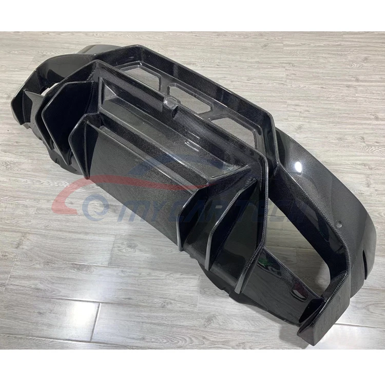 Для L-amborghini LP580 LP610 LP640 американская версия V-orsteiner из углеродного волокна автомобильный бампер задний lipbodykit valance piece