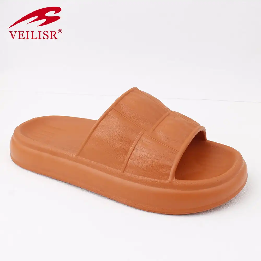 Wholesale Unisex Sliders Custom Indoor Blank Slides Sandal EVA House Home Slipper Footwear Custom Logo Slippers Man Women