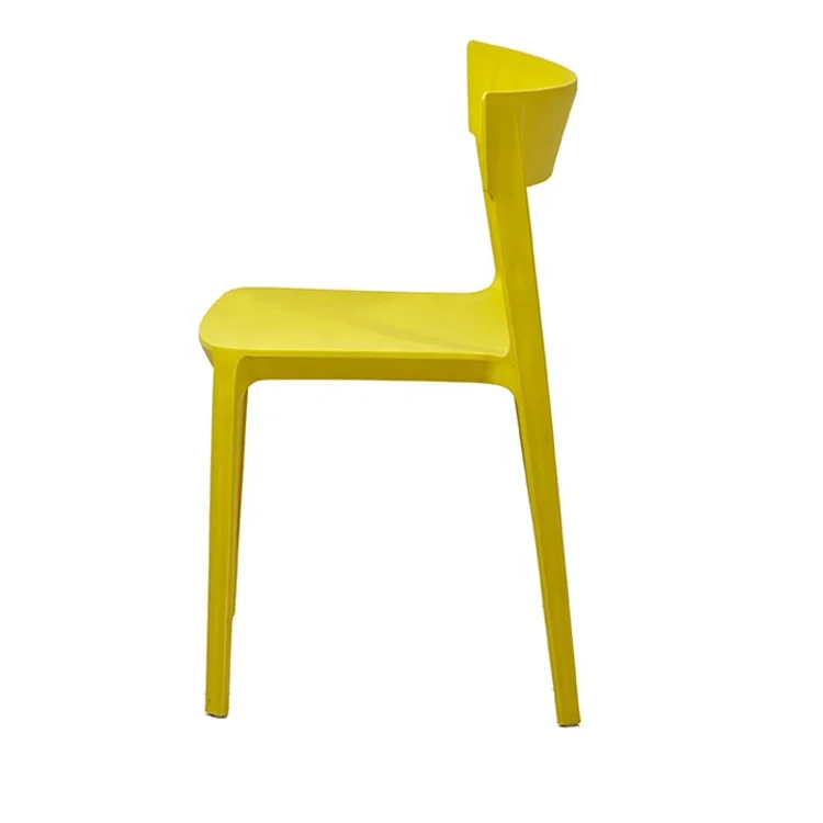 Restaurant stackable dining monoblock chair pp plastic chair