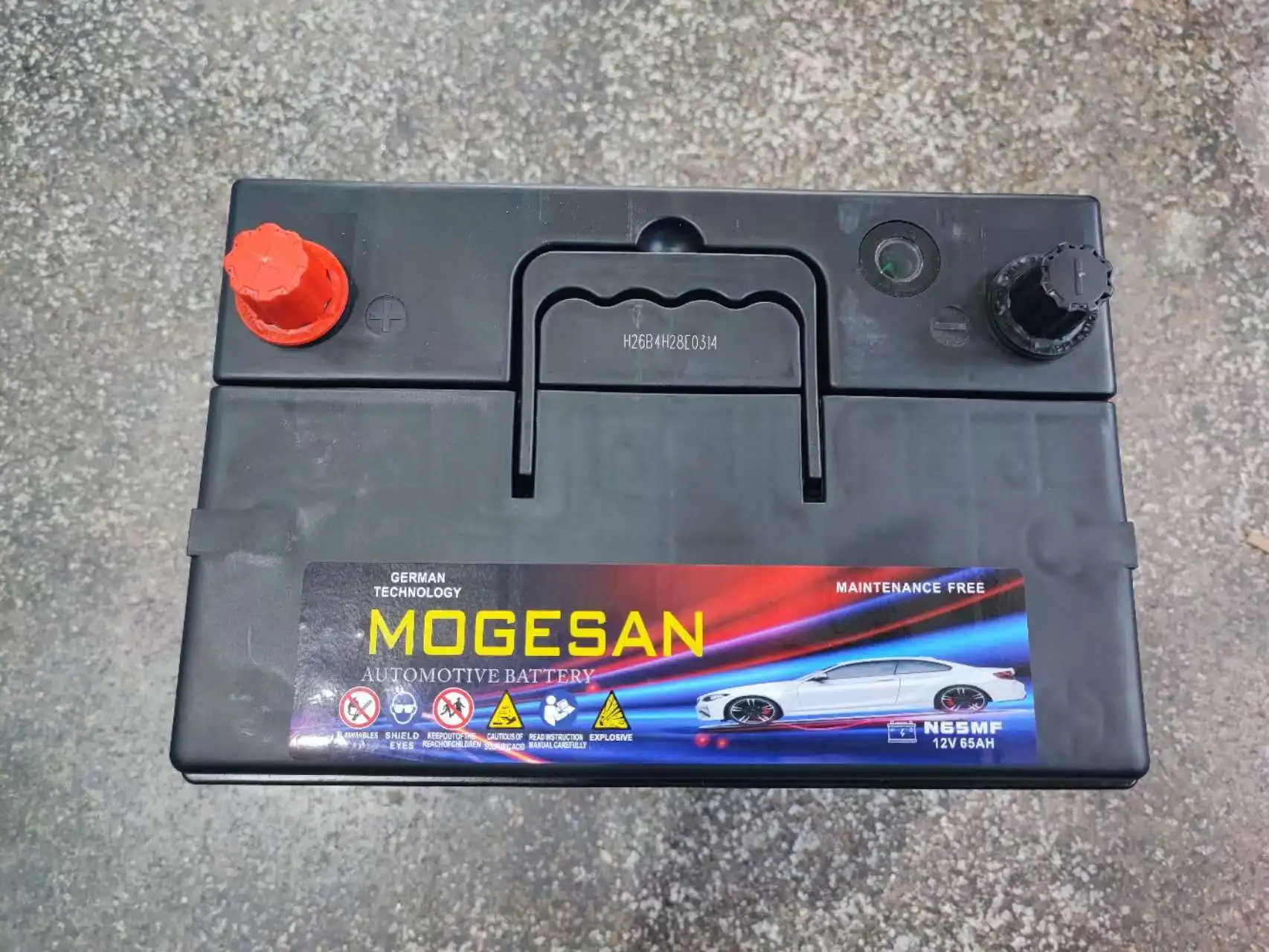 Wholesale Price High CCA Maintenance Free 12v N65MF Lead Acid Car Battery