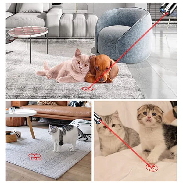 2022 Cat Pointer Toy, Adjustable Patterns Pet Laser toys