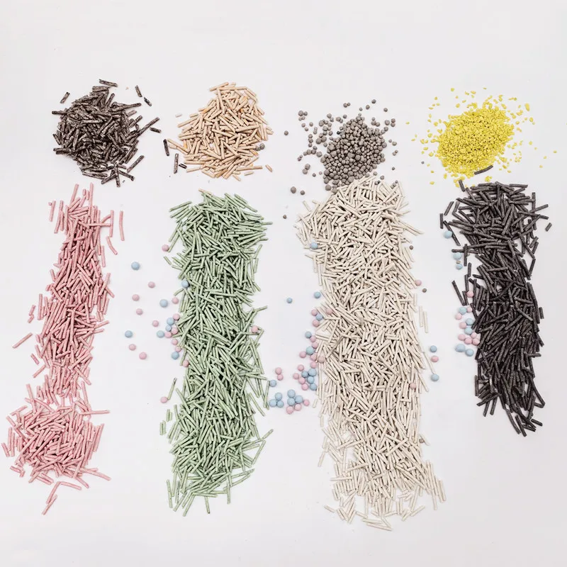 Wholesale Deodorant Bead Cats Litter Sand Powder Mixed Toilet Cats Tofu Granulated for Cats Irregular