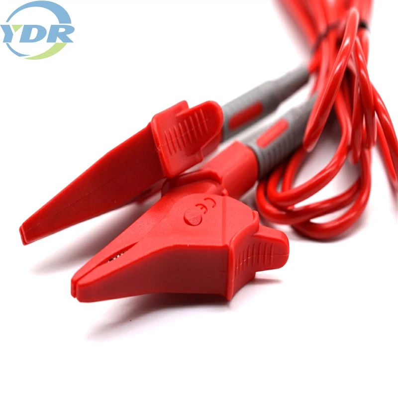 Цифровой мультиметр тестер провод CAT III 1000 в Крокодил Зажимы Автомобильная батарея с кабелем