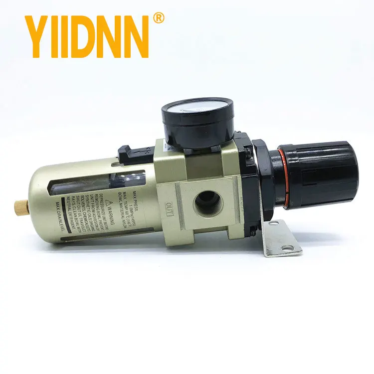 SMC type Air Regulator Oil Water Separator Filter Pneumatic Regulator AW4000-04 G1/2'