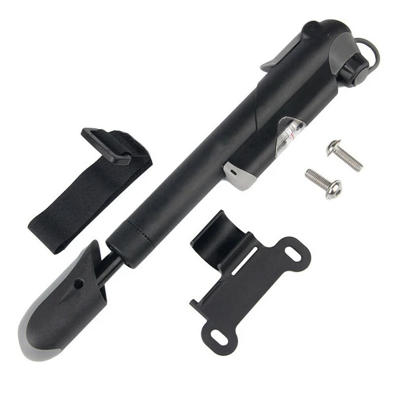 Mini Bike Pump Aluminum Alloy Bicycle Hand Air Pump Tire Inflator Valve MTB Road Cycling Pump