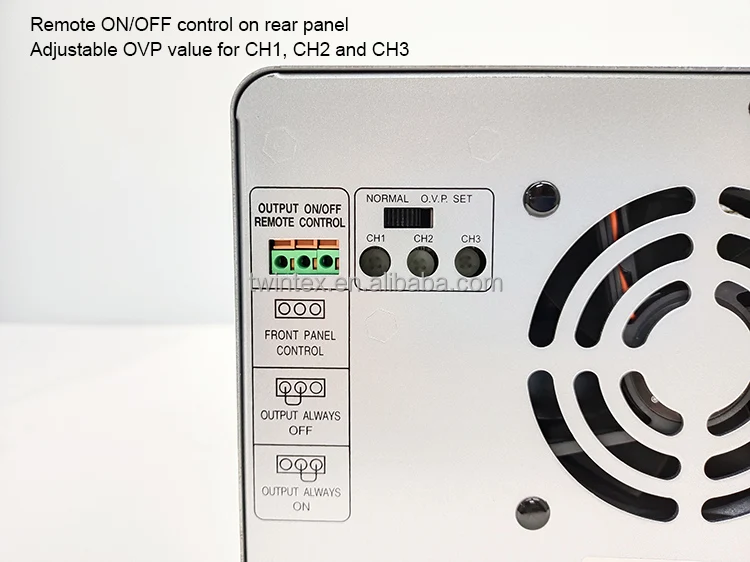 Two in One 30V 6A & 60V 3A DC Adjustable Regulated Laboratory Precision Multiple Output Dual Range Switching Power Supply
