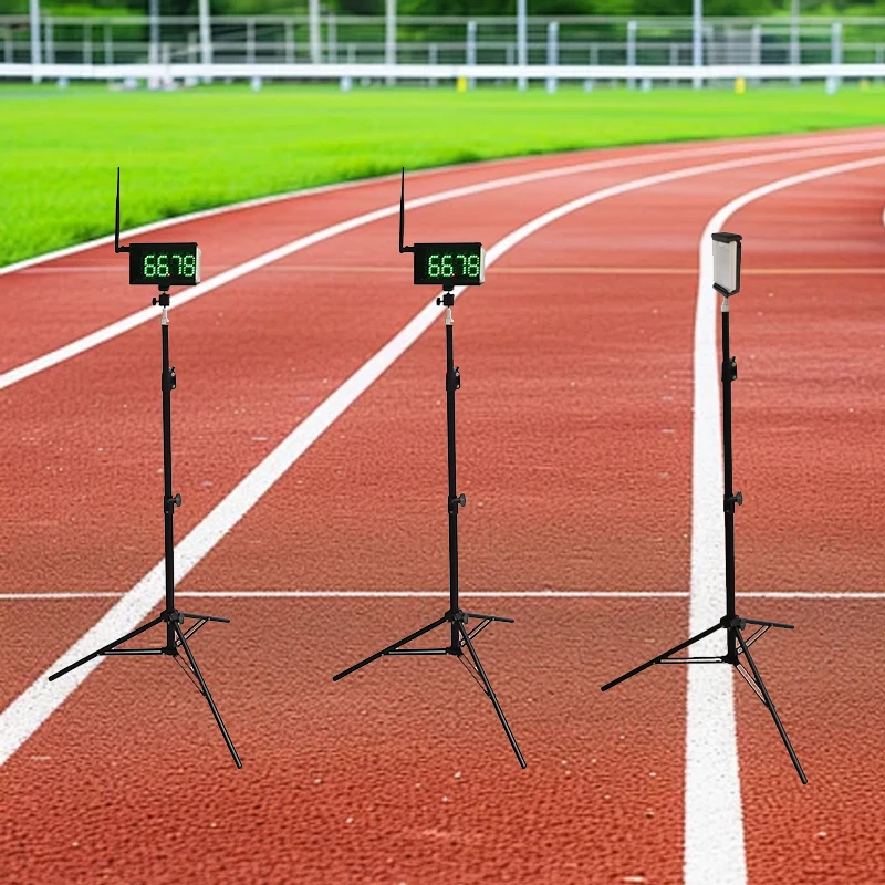 Multiplayer Training Version Wireless Laser Timer Skating Track and Field Running for Track Timer and Display Race Timer