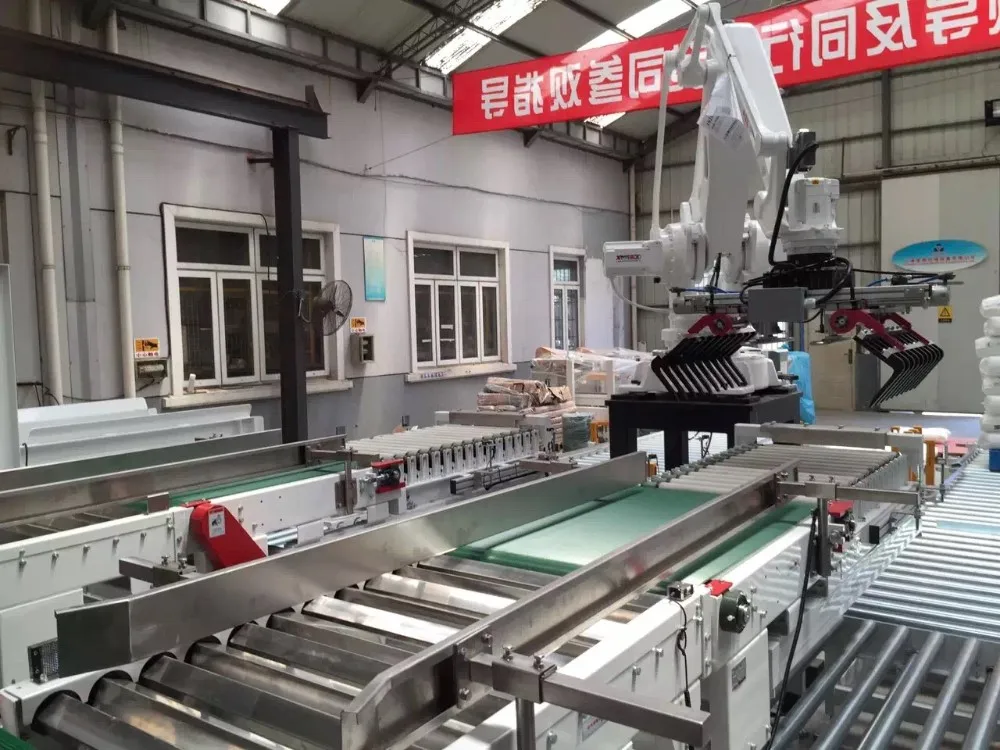 
High Quality Smart Full Automatic Robot Case Palletizer Price 