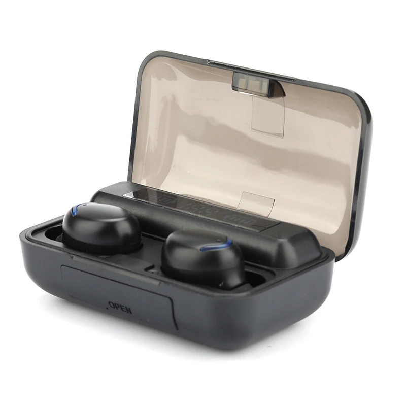 2022 Hot Sell TWS Earphone Wireless Headphones Waterproof Ear Hook Headset With Mic Bass HiFi Stereo Music Earbuds