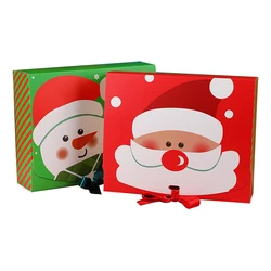 Folding Color Printing Art Paper Christmas Present Boxes For Gift