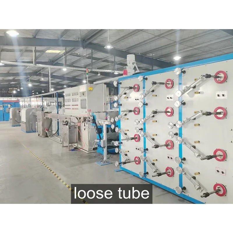  Машина для экструзии оптического кабеля PLC