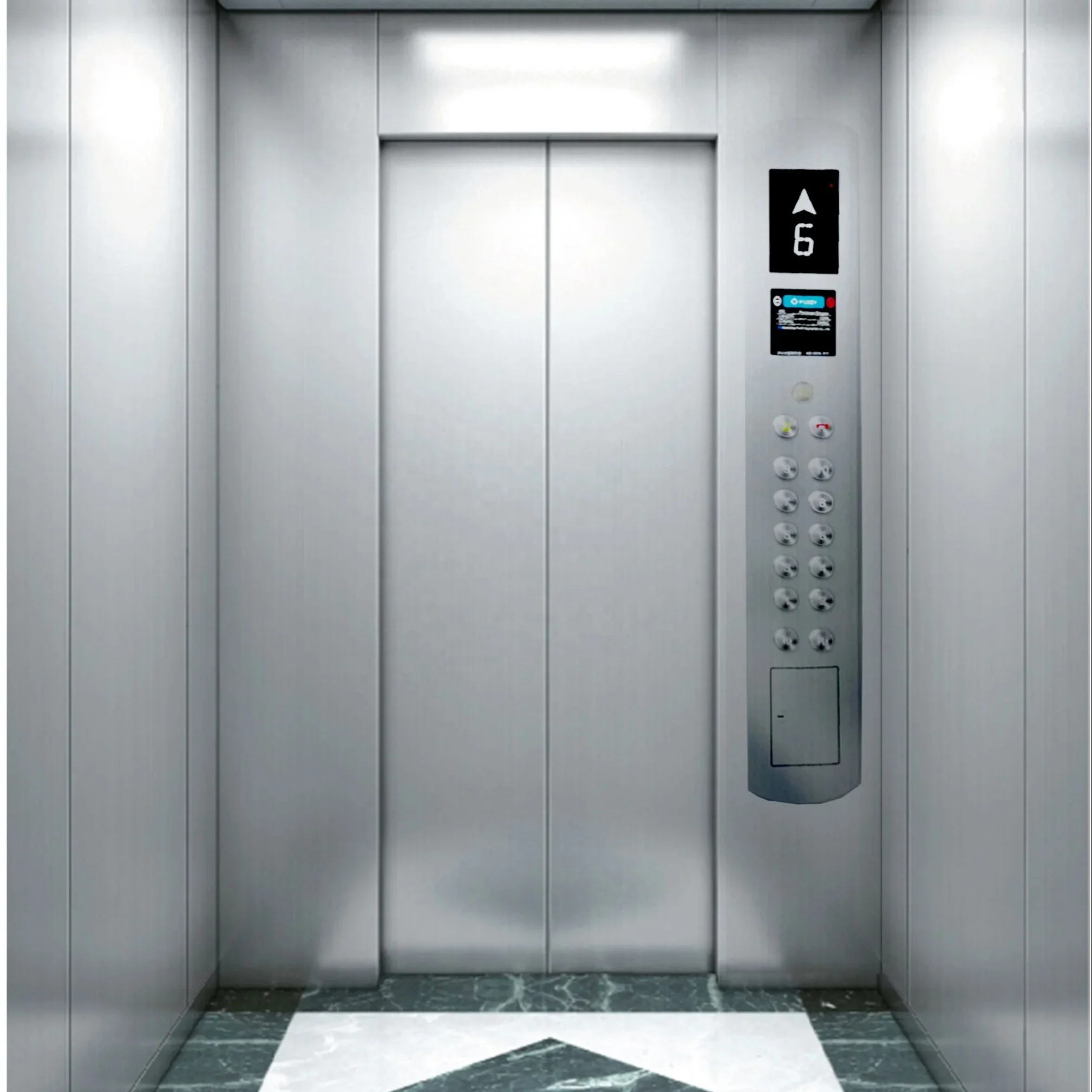 FUJIZY China Home Elevator  Synchronous Steel Stainless Item  for old people VVVF system