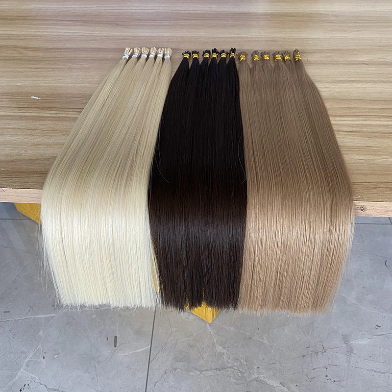 Cheap u Tip Pre Bonded Human Hair Extension Virgin Keratin u Tip Hair Manufacturer