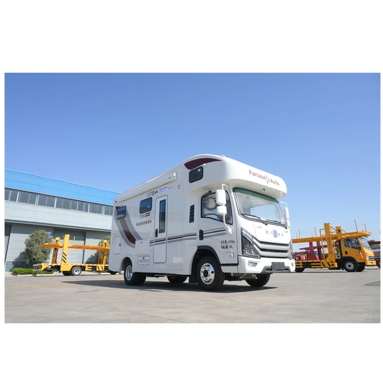 Caravan With Monitoring Water Tank Indicator Wooden Frame Caravan Truck With Kitchen Stove