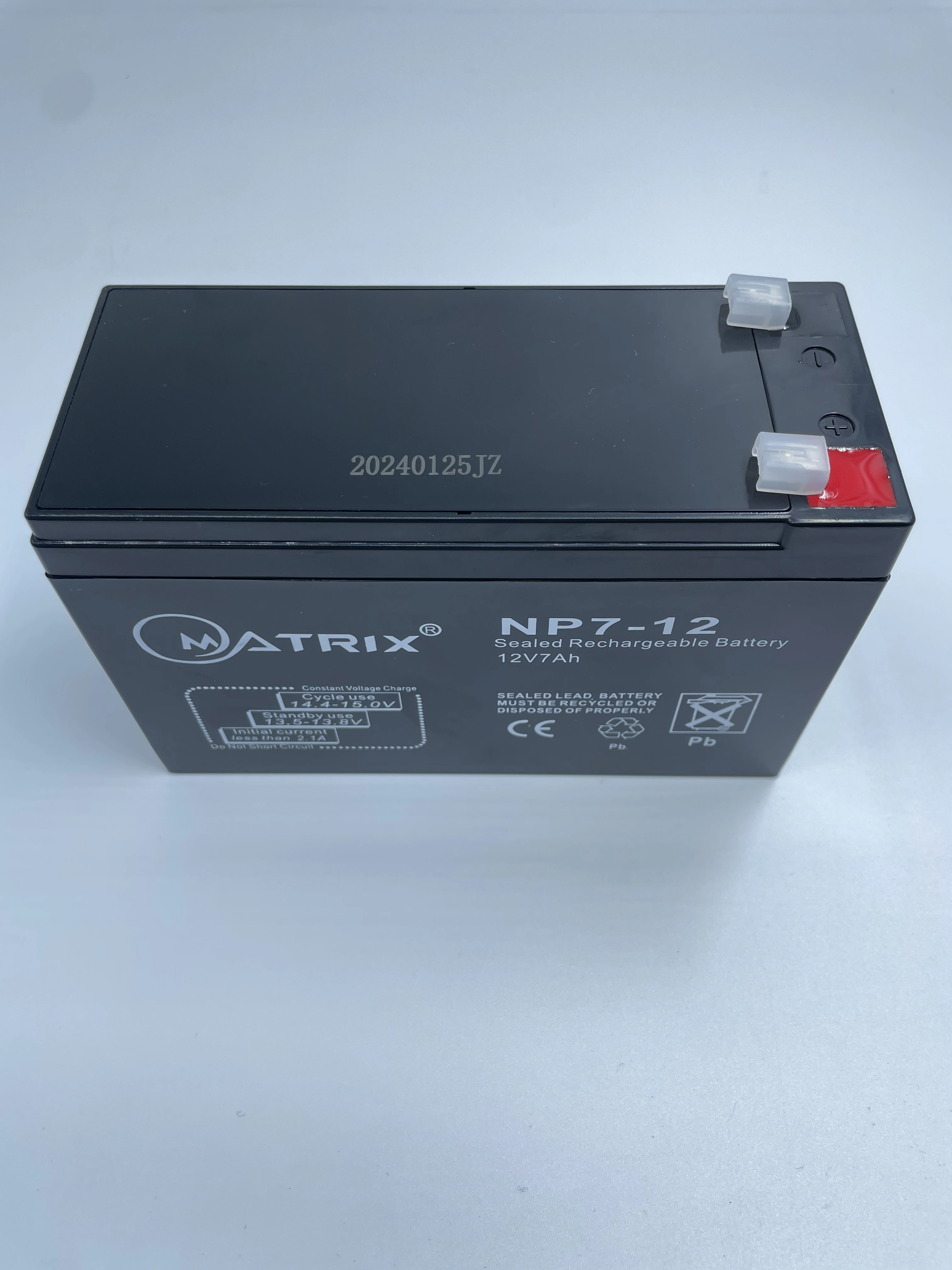 NP7-12 свинцово-кислотная батарея с матрицей 12V7Ah подходит для аварийного освещения лифта будильника источника бесперебойного питания