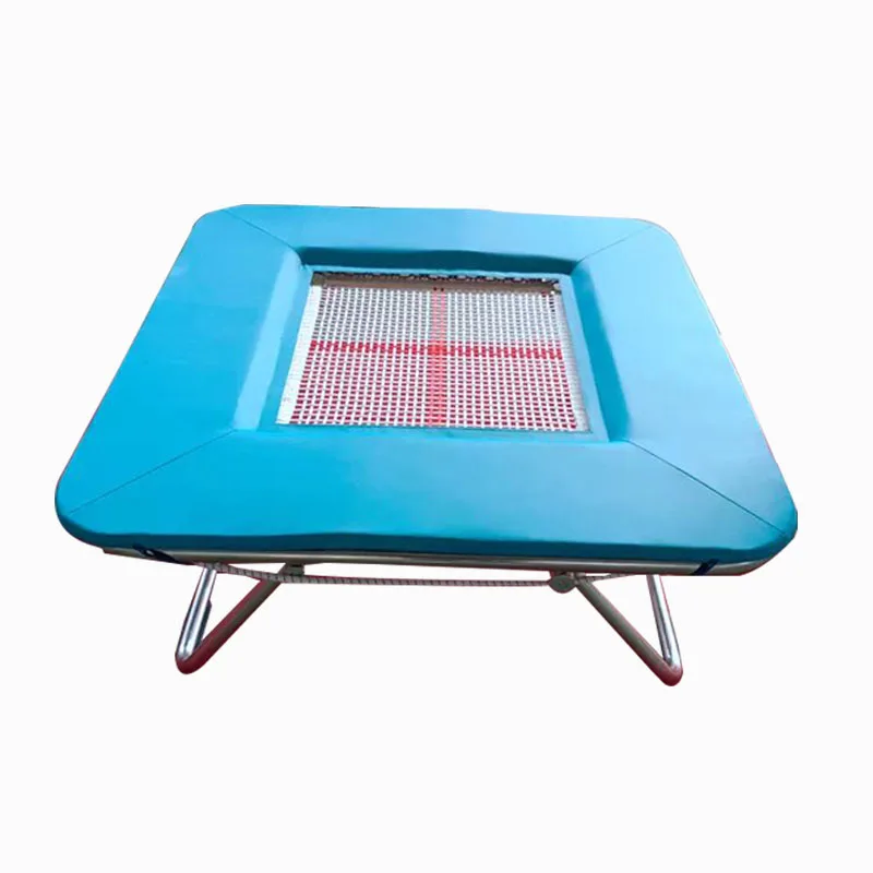 High Quality Fig Approved Double Mini-tramp with roller double track tramp for competition