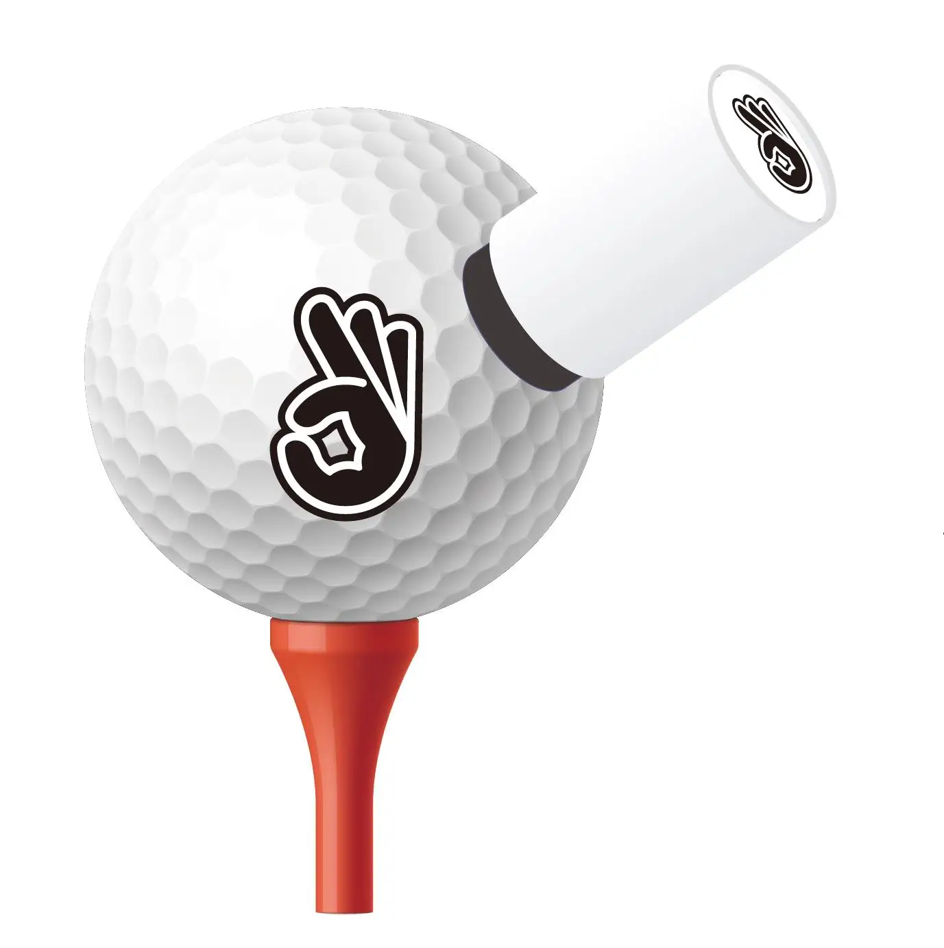 Customized golf ball stamper ,Golf ball making tool,  Sweet Spot mark stamps ,