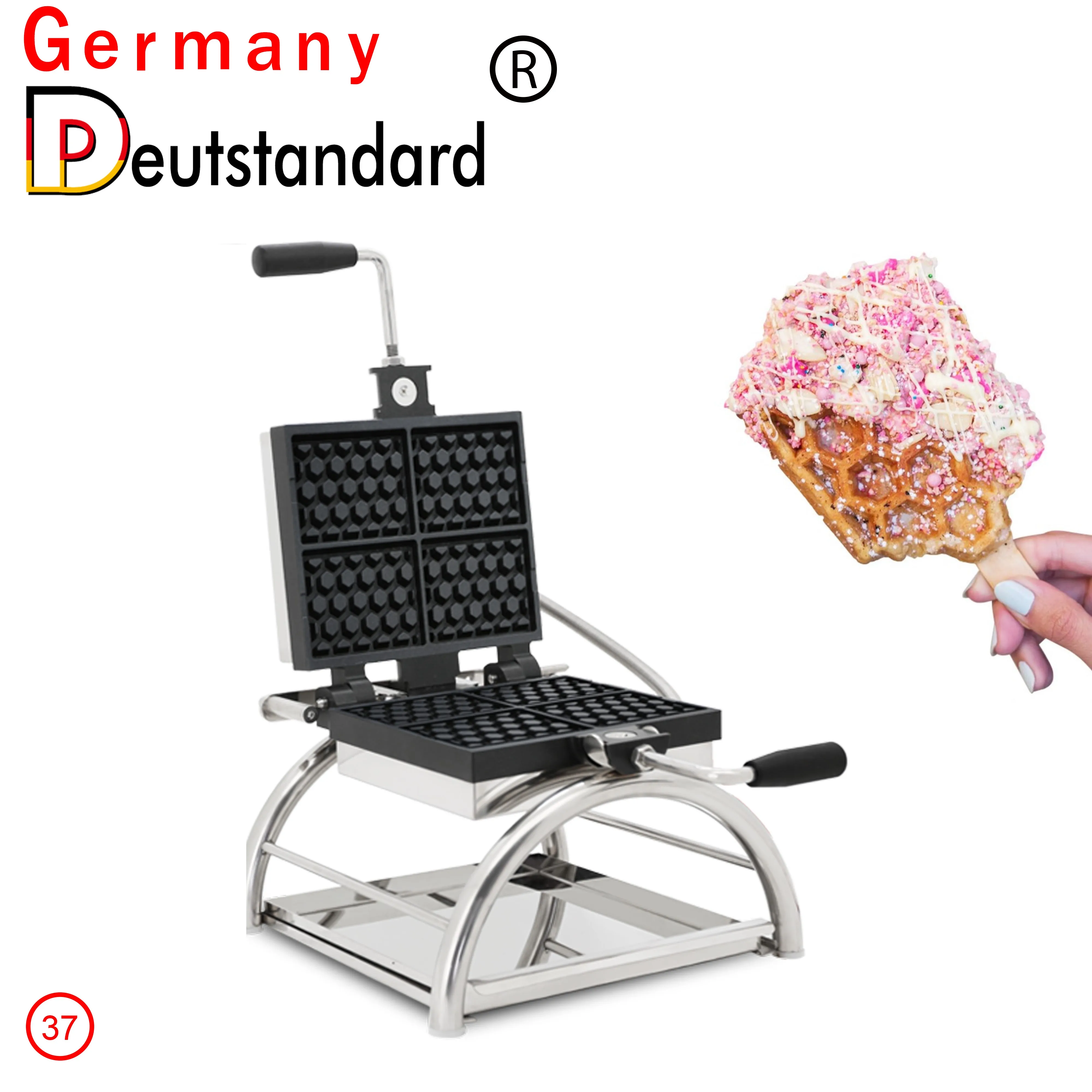 Germany Deutstandard NP-37 Rotating Honeycomb Waffle Stick Maker