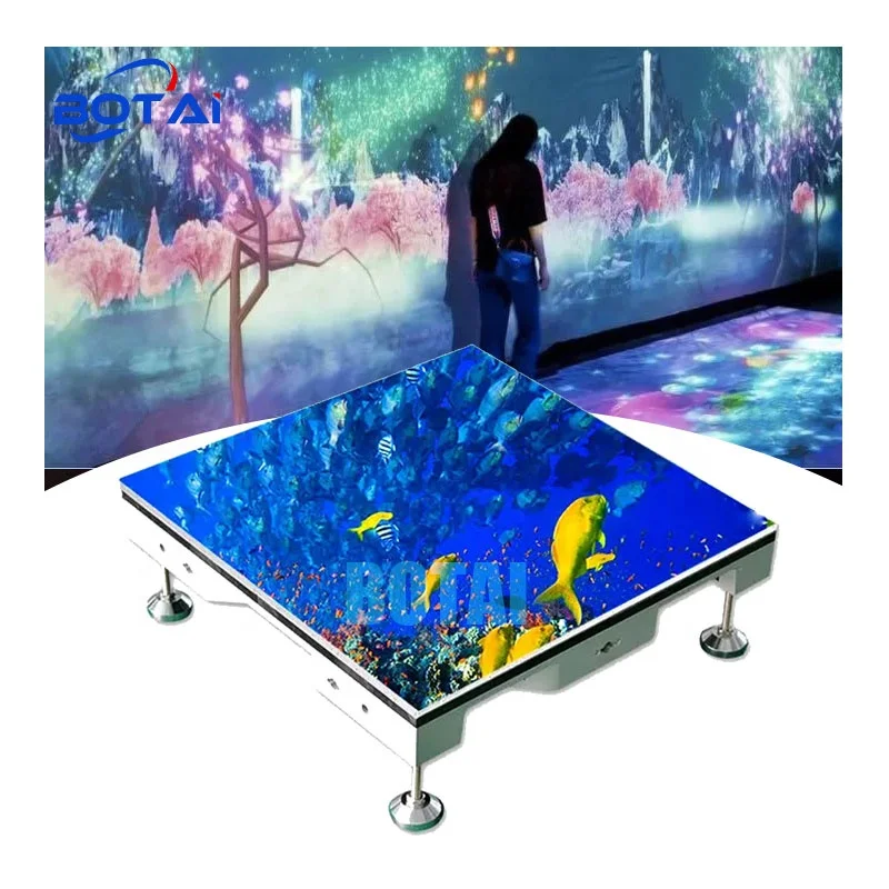 Botai Outdoor Led Dance Floor P4.8 P3.91 500X500mm Screen Panels