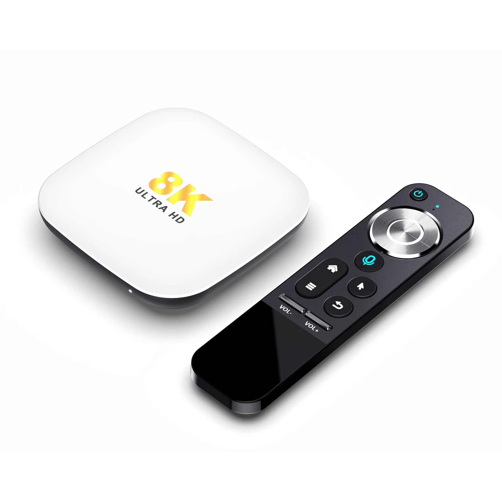 Latest smart android tv box support OEM&ODM service white shell 8K60fps 1*USB3.0 multi language rk3528 H96 max M2