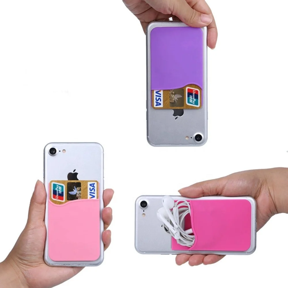 Wholesale Silicone Easy Install Slim Magnetic Phone Card Bag Holder For Magsafe Wallet For Magsafe