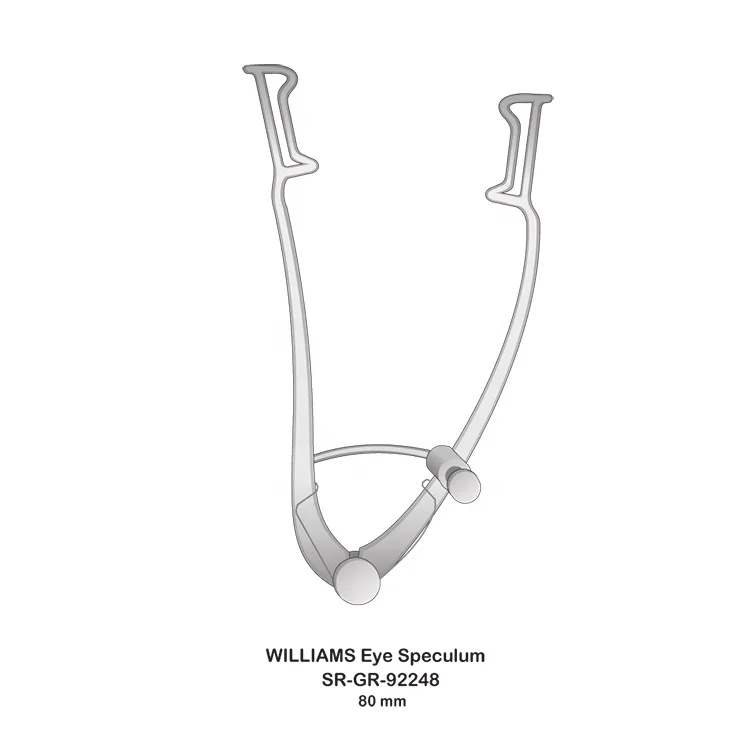 Factory Wholesale Price Ophthalmology WILLIAMS Eye Speculum With Locking Screw