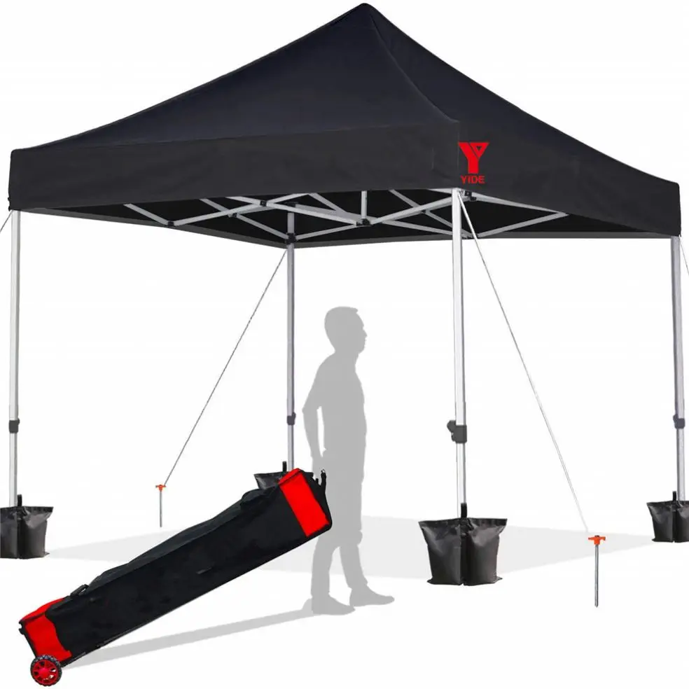 Straight Bracing Type Cheap Logo Printed Tents Advertising Display Custom Can 3X3m China Trade Show Folding Tent