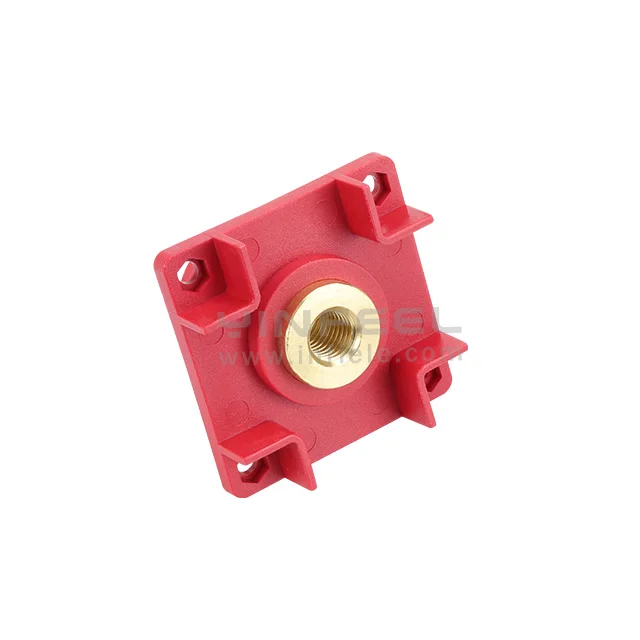 400 Amps Plastic Isolated/Fireproof screwing type Brass & Copper Terminal Bolt-Model No. IF-FM10-20-56