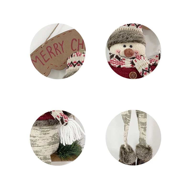 Factory price oem custom made 2024 trend product festival party christmas interior decoration fabric doll