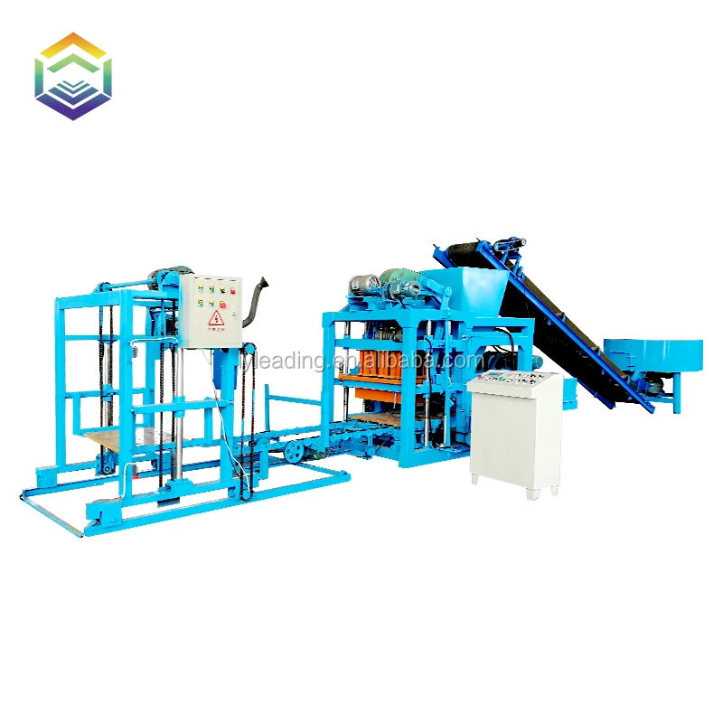 Qtj4-25 Interlocking Concrete Brick Mold Hollow Block Moulds