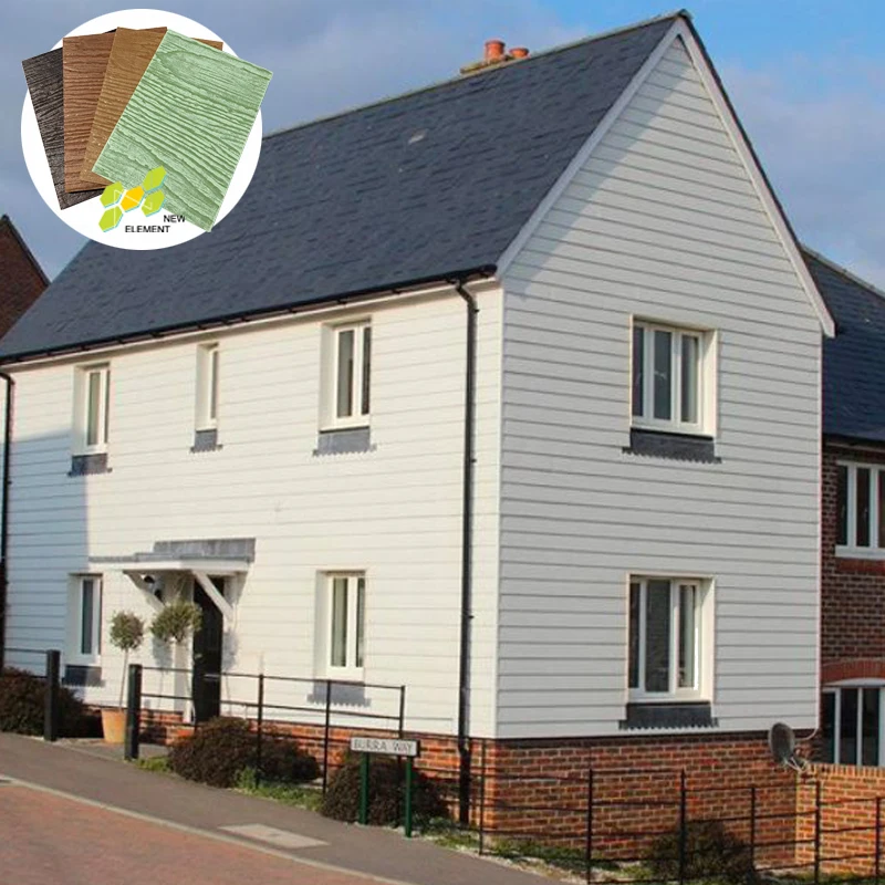 Non-asbestos Building Board Factory of 6mm thickness reinforced fiber cement wall panel sheet price villa house