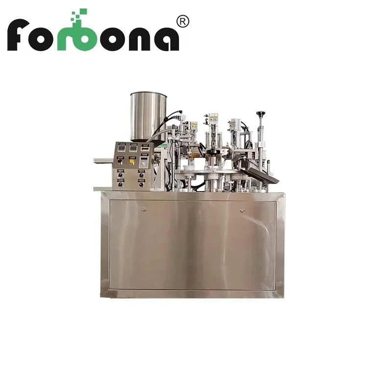 Forbona Induction Sealing Machine Hat Filling Manufacture Glass Plastic Ampoule Filling And Sealing Machine