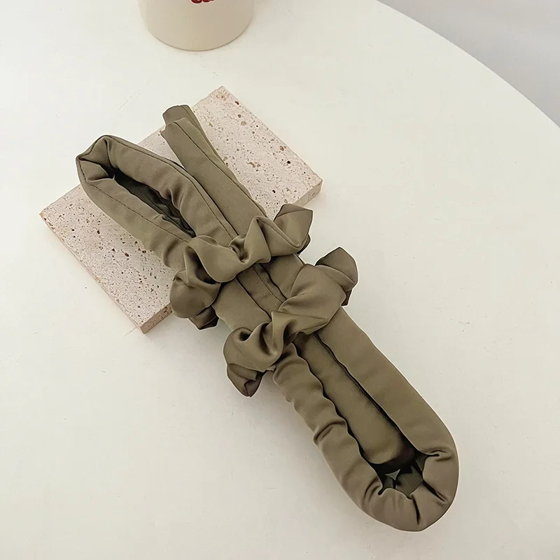 Щипцы для завивки волос Amazon, пеноматериал, большая губка, без нагрева, длинные губки