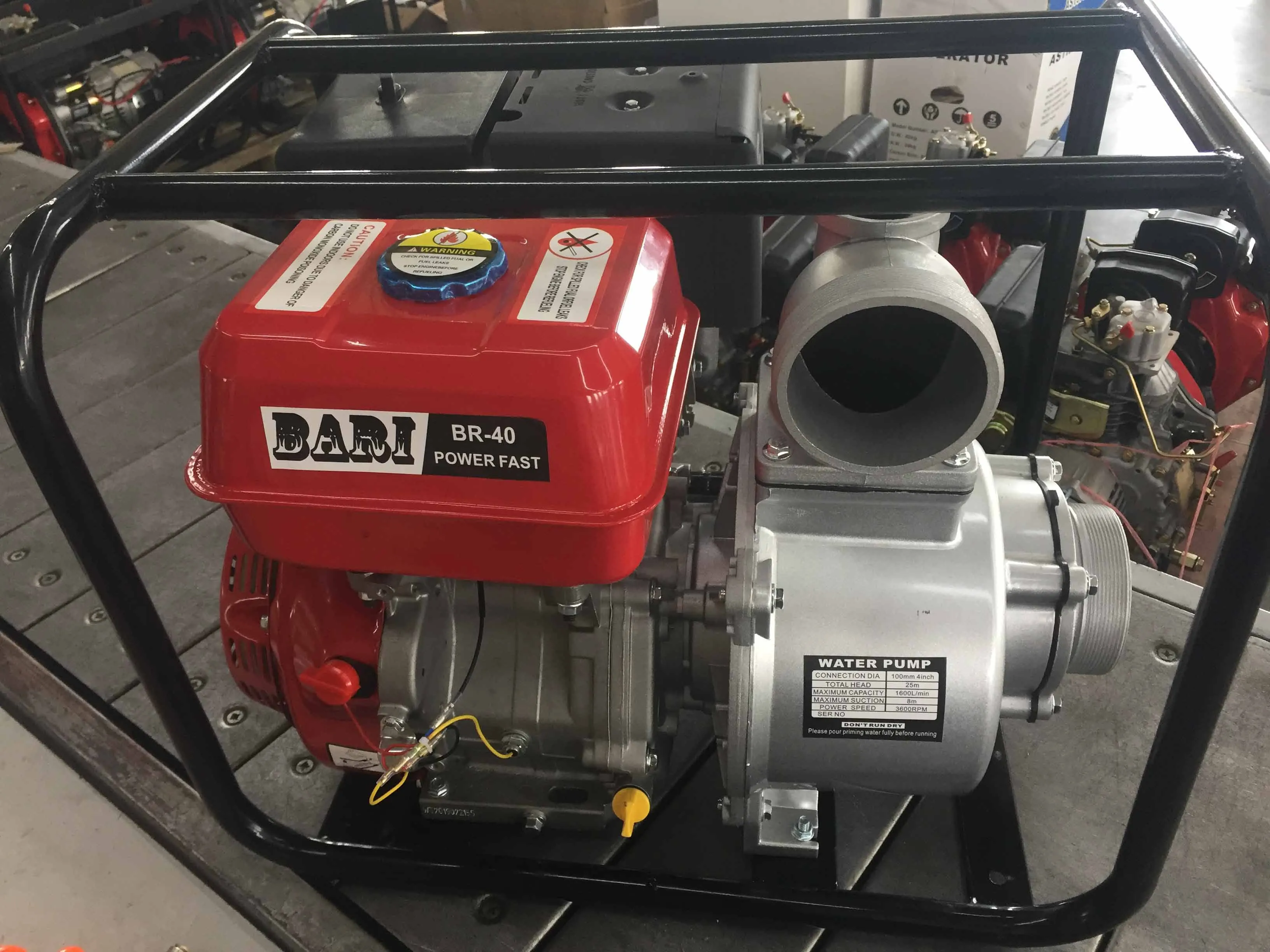 Powered by GX160 GP160 wp30 5.5hp water pump