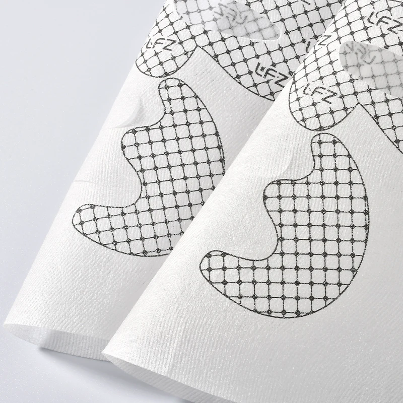 Dry Biomass white Graphene Sheet Masks Nonwoven Sheet Multi Effect Facial masks for DIY Far Infared Masks Sheet