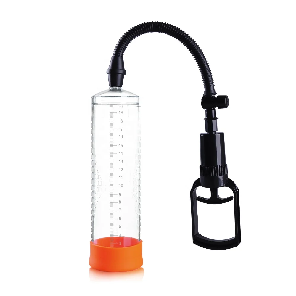 Hot Big Tube Power Vacuum Pump Silicone Rubber Head Beginner Erectile Dysfunction Pump