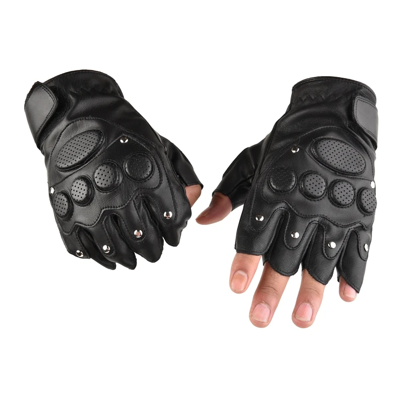 Wholesale hot selling motorcycle gloves motorbike half finger bike bicycle cycling gloves