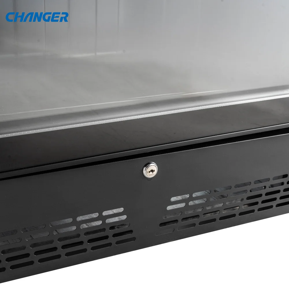 380Liter Single Door Domestic and Commercial Refrigerated Beverage Chiller Showcase Bottle Cooler