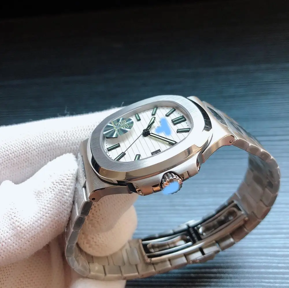 
THREE COLOR PF factory patek Nautilus 5711 models blue&gray an white dial noob pp watch noob V9 324 movement 