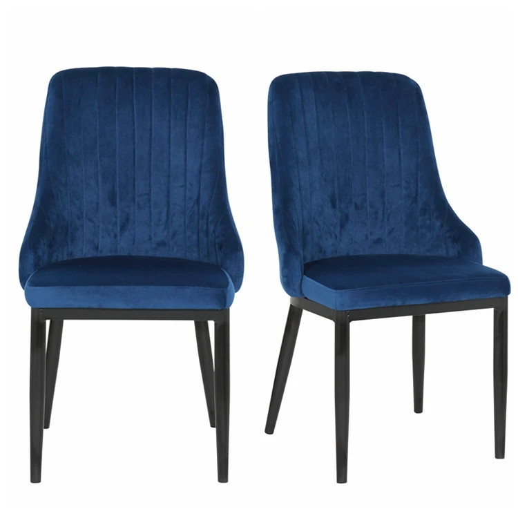 Синие стулья для ресторана современная мебель обеденные отдыха в