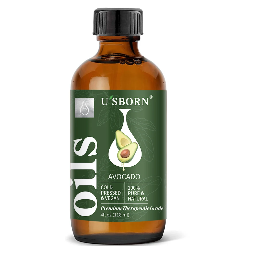 Авокадо жожоба 4fl.oz базовые натуральные эфирные масла оптом безводное диффузорное масло для кожи