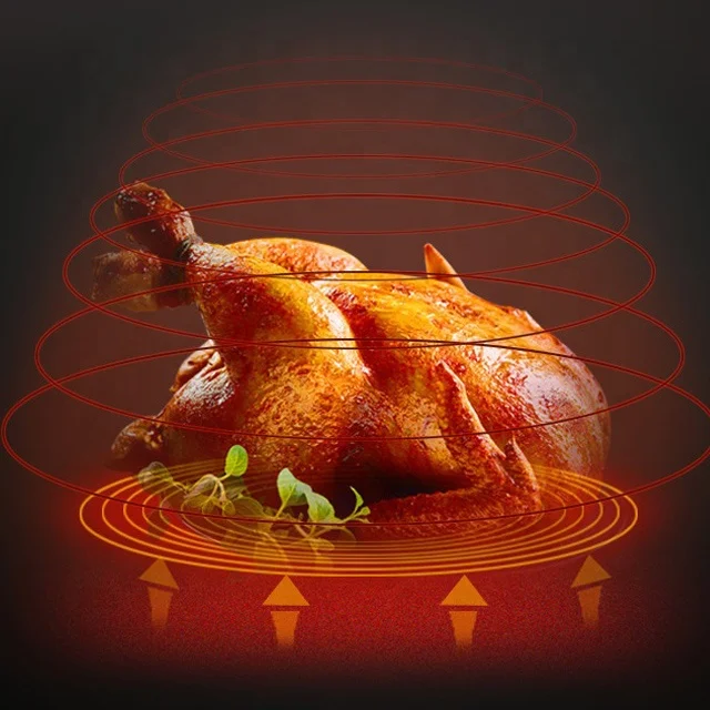 Mini electric air fryer no oil 1.8L capacity Non-Stick Cooking Surface frying food without oil frying machine