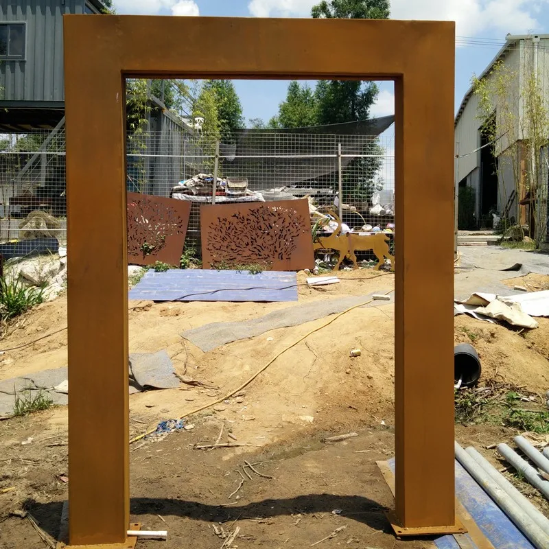 Corten стальная дождевая занавеска фонтан для воды с