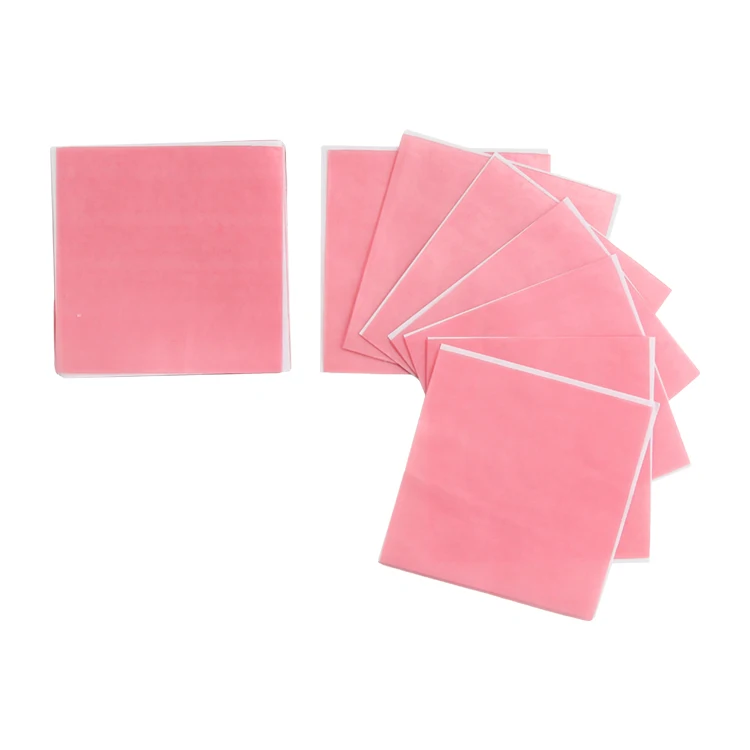 TM011 ZOGEAR Dental Lab Material Thickness Red Wax Sheet
