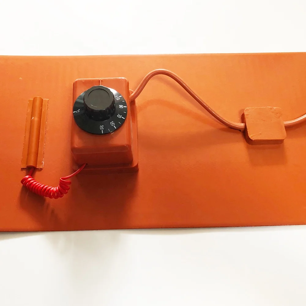 High quality 2000w silicone rubber heater for 200l drum container oil heating pad