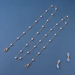 Zuowen New Jewelry Fashionable Simple Pearl Glasses Chain Wholesale Glasses Accessories glasses cord